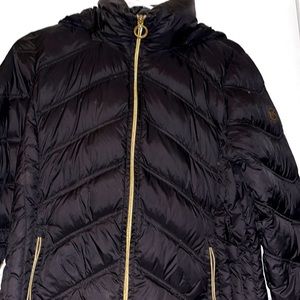 Black Michael Kors Puffer Jacket